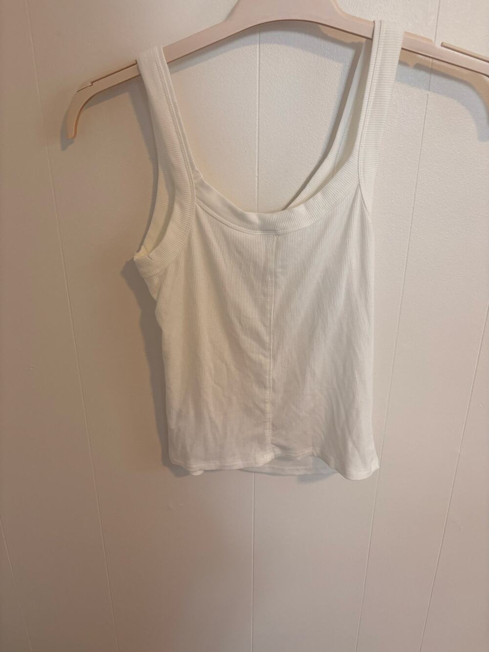 White tank top